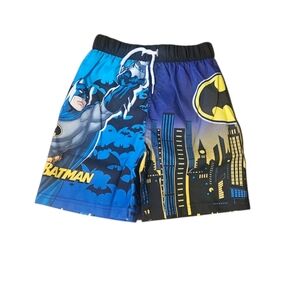 DC Comics Batman Kids Swim Shorts - Blue and Black Size 6